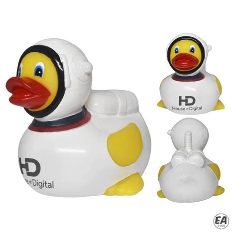 Promotional Rubber Astronaut Duck Customized Rubber Ducks Branded