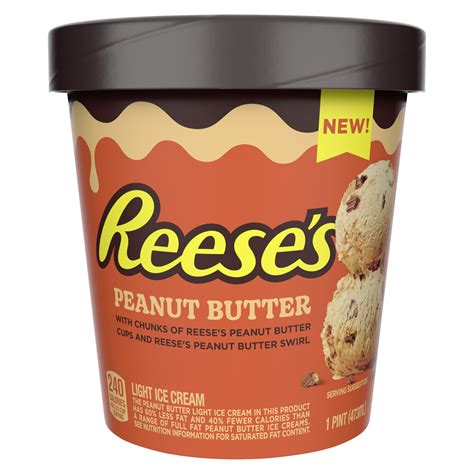 Find Your Perfect Reese S Peanut Butter Light Ice Cream With Reeses