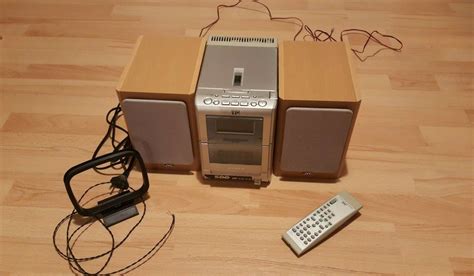 Jvc Stereoanlage Ux H30 Mit Lautsprechern Uxh33 Antenne Und Fernbedienung Ebay