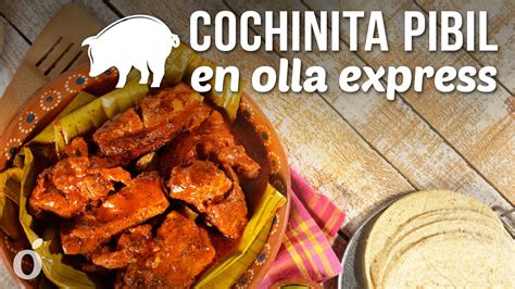 Cochinita Pibil En Olla Express Youtube