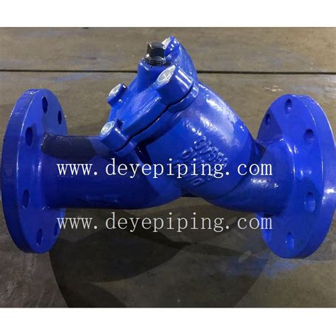 Ductile Iron Din Pn Y Strainer Filter With Ss Screen China Cast