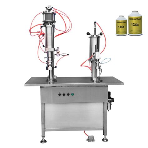 Bag On Valve Aerosol Filling Machine