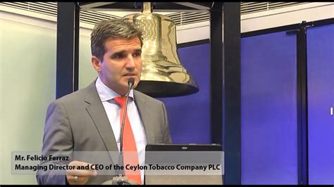 Ceylon Tobacco Company PLC Opens Trading At CSE YouTube