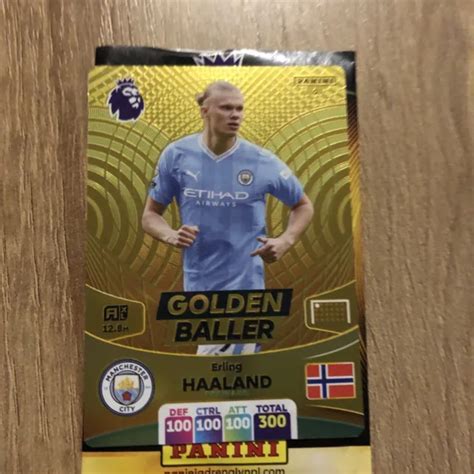 PANINI PREMIER LEAGUE Adrenalyn XL 2023 2024 Golden Baller Erling