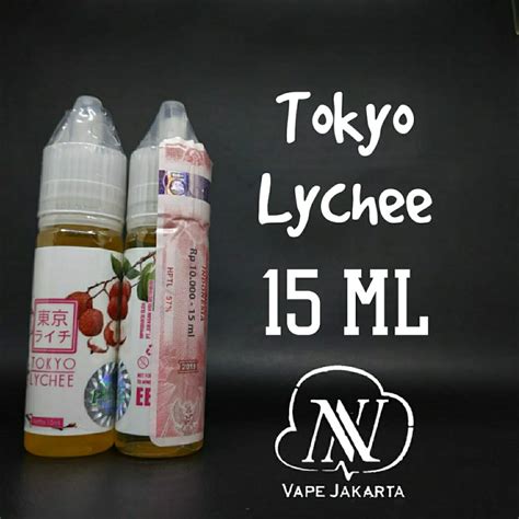 Jual Liquid Tokyo Lychee Salt Nic Ml Mg Shopee Indonesia