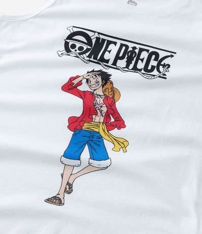 Musculosa Infantil con Estampa Luffy One Piece Talle 5 a 14 años Renner