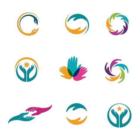 Hand Care Icon Template Vector Logo Peace Icon Vector Logo Peace