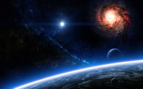 Planet space stars wallpaper | 1920x1200 | #34575