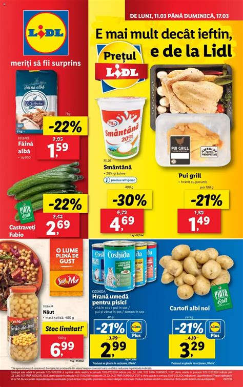 Catalog Lidl Ofert Actual Din De Pe