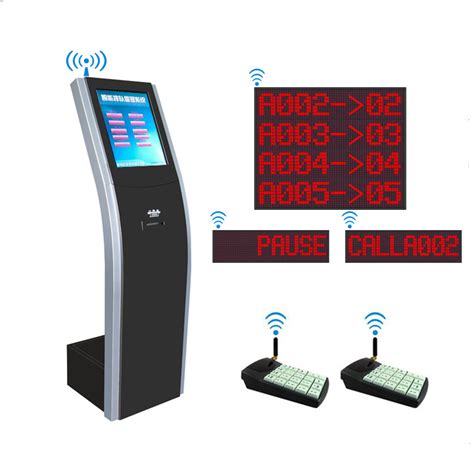 Lcd Counter Queue Management System For Bank Hospital Clinic Service