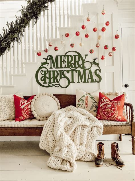 Diy Christmas Ornament Gallery Wall Liz Marie Blog