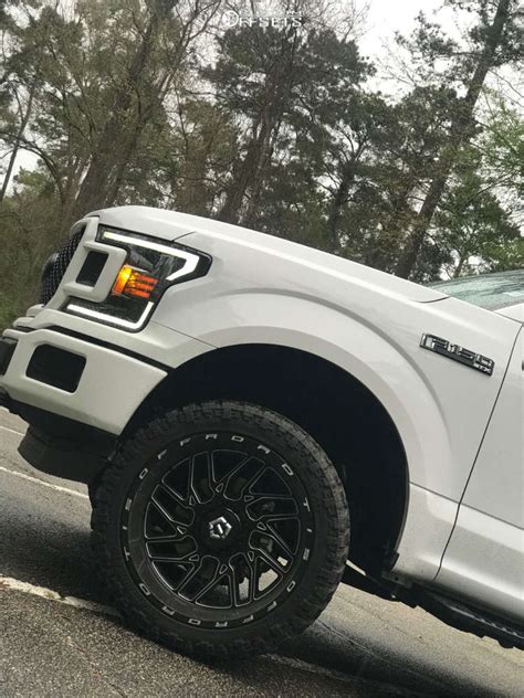 Ford F With X Tis Bm And R Black Bear Mud