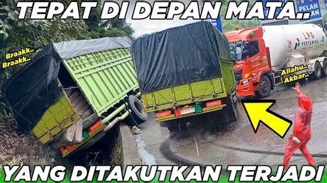 Terekam Jelas Tepat Di Depan Mata Detik Detik Hal Buruk Yang