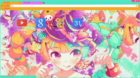 Anime Chrome Theme - ThemeBeta