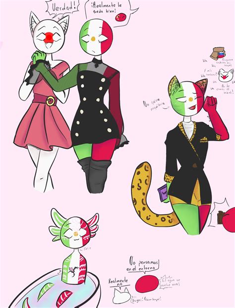 Countryhumans Mexico Girl