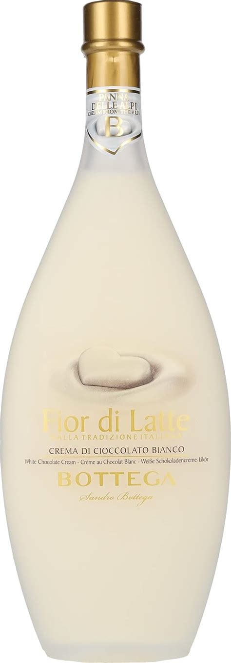 Bottega Fior Di Latte Crema Di CIOCCOLATO BIANCO Cream Liqueur 15 Vol