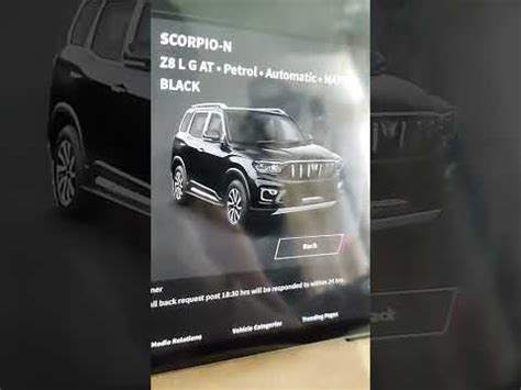 Scorpio N Delivery Date Mahindra Scorpio Scorpion Bigdaddy Youtube