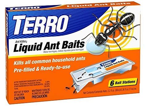 TERRO Liquid Ant Bait Ant Killer 6 Bait Stations - Walmart.com