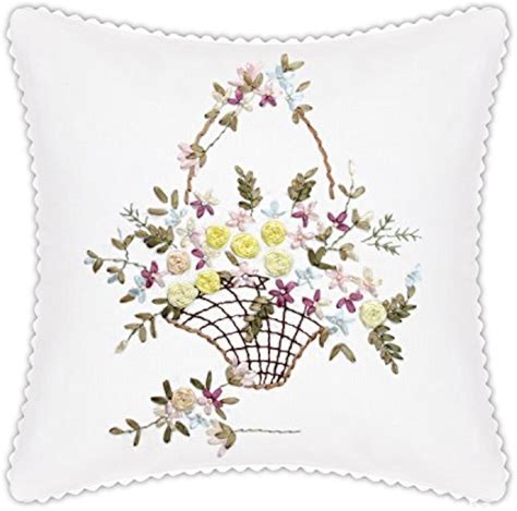 Ribbon Embroidery Designs For Cushions