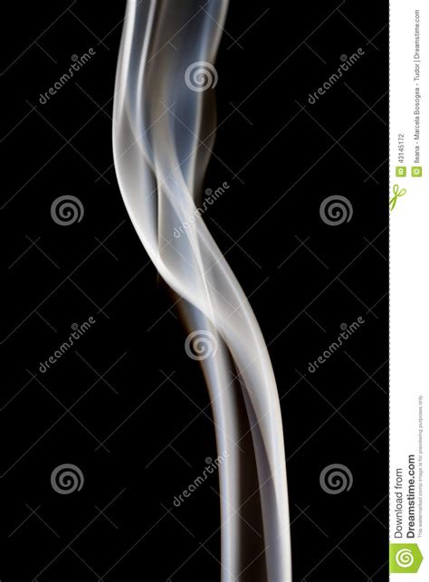 Smoke Shapes on Black Background Stock Photo - Image of artistic, frame ...