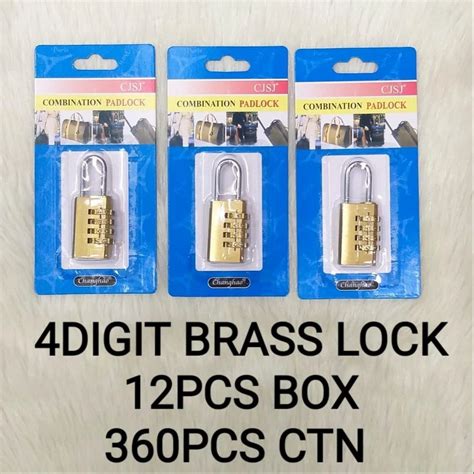 Cjsj Digit Combination Brass Padlock At In Mumbai Id