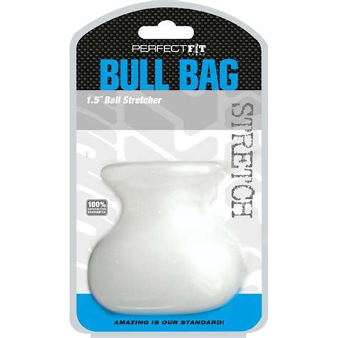 Perfect Fit Bull Bag 1 5`` Ball Stretcher Clear Ebay