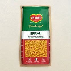 Del Monte Durum Wheat Semolina Pasta Spirali G Buy Online At