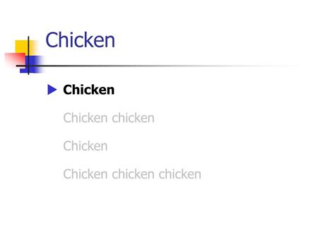 Ppt Chicken Chicken Chicken Chicken Chicken Powerpoint Presentation