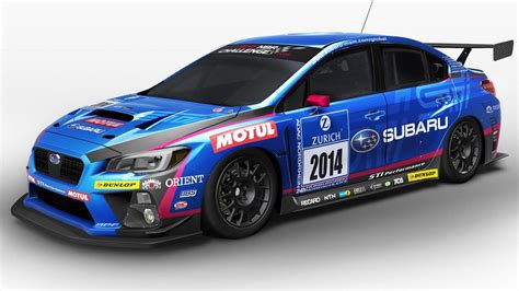 Subaru Wrx Sti Race Car Revealed For Hours Nurburgring Endurance Race