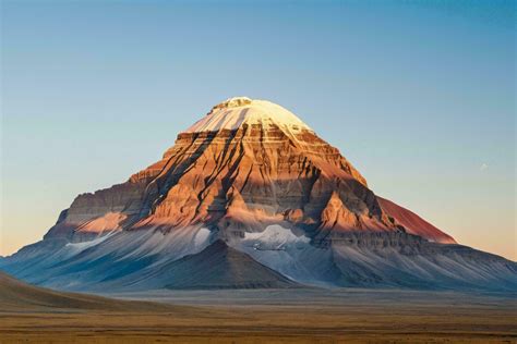 AI Generated Mystical Sunrise At Mount Kailash 36463412 Stock Photo At