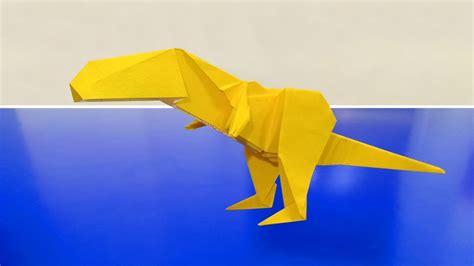 Easy Origami T Rex Step By Step Cara Membuat Origami T Rex Gấp