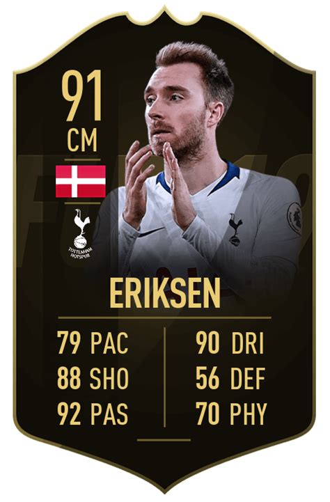 Team Of The Week 17 Con Eriksen 91 In Fifa 19