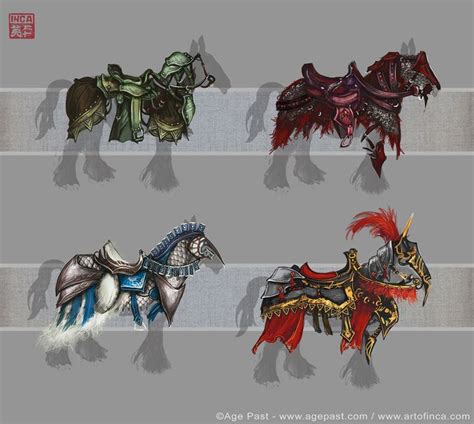 Barding For Age Past By Tsabo6 On Deviantart Horse Armor Horse