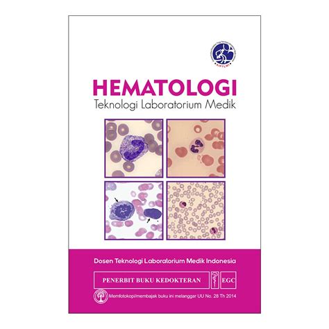 Jual Buku Original Buku Hematologi Teknologi Laboratorium Medik Egc