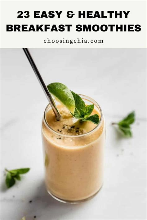 Vegetarian And Vegan Breakfast Recipes Choosing Chia