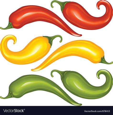 Hot Chilli Pepper Royalty Free Vector Image VectorStock