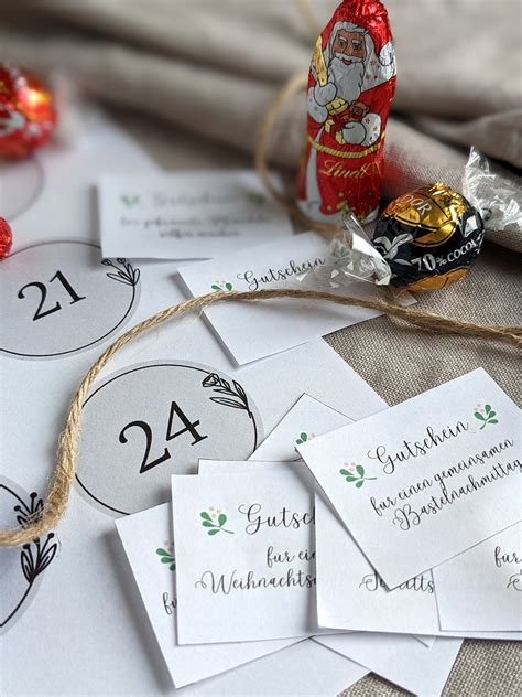 DIY Kaffeefilter Adventskalender Basteln Inkl Freebies Lavendelblog