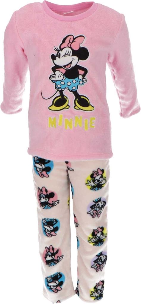 Minnie Mouse Coral Fleece Pyjama Huispak Kinderen Maat Bol