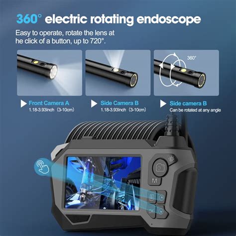 Snapklik Hiacinto Electric Rotation Endoscope Camera