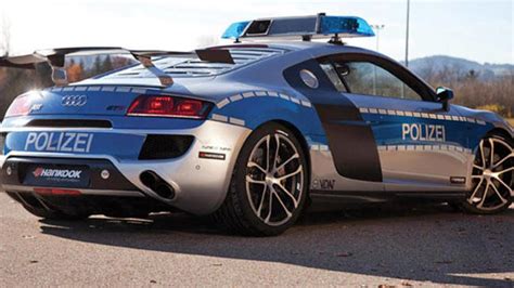 Audi R8 GT R Fastest Police Car Car News CarsGuide