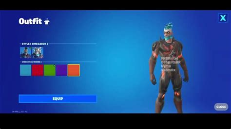 Todos Los Estilos De Omegarok En Fortnite Fortniteog Youtube