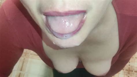 MILF Blowjob Cum In Her Mouth Pics XHamster