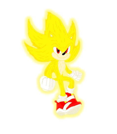 Super Sonic Sonicmovie Sonic The Hedgehog Fan Art 44996541 Fanpop