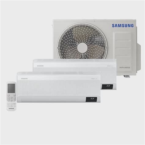 Ar Condicionado Multi Split Samsung Hi Wall Wind Free 1x9000 1x12000