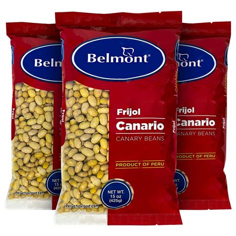 Frijol Canario Marca Belmont 15 Oz De Peru Canary Bean From Peru 3