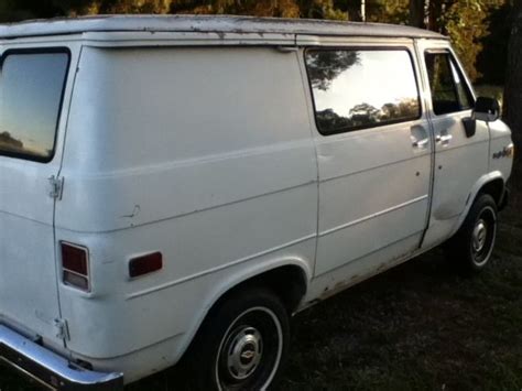 1982 Chevy G20 Van Shorty Short Wheel Base Southern And Solid For Sale