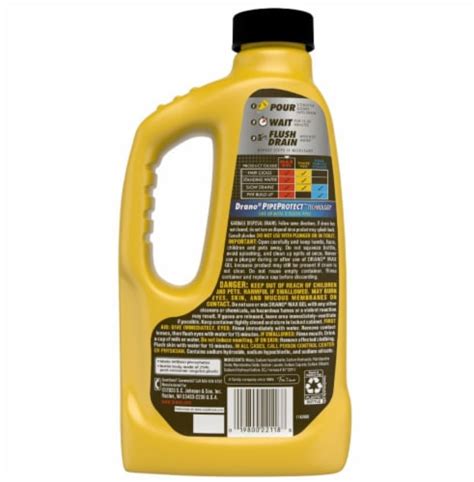 Drano Max Gel Commercial Line Clog Remover 42 Fl Oz QFC