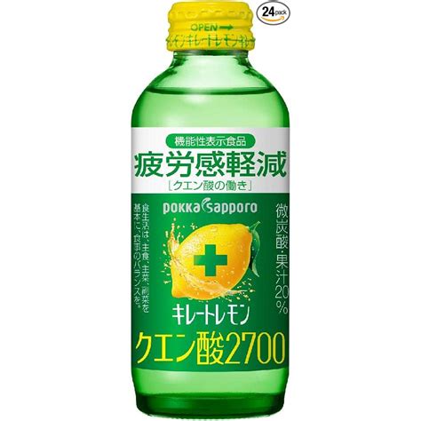 ポッカサッポロ キレートレモンクエン酸2700 155ml ×24本 蝦皮購物