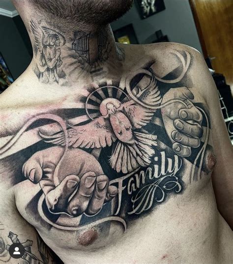 Pin By Jalen On Quick Saves Chest Tattoo Men Cool Chest Tattoos