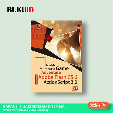 Jual Buku Mudah Membuat Game Adventure Menggunakan Adobe Flash Cs